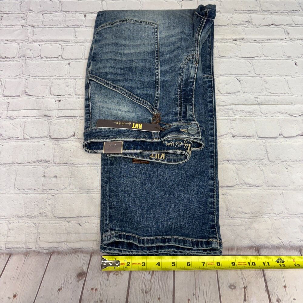 NWT Kut from the Kloth Shay High Rise Barrel Jeans Size 10 Denim D103 -4 - Picture 8 of 16
